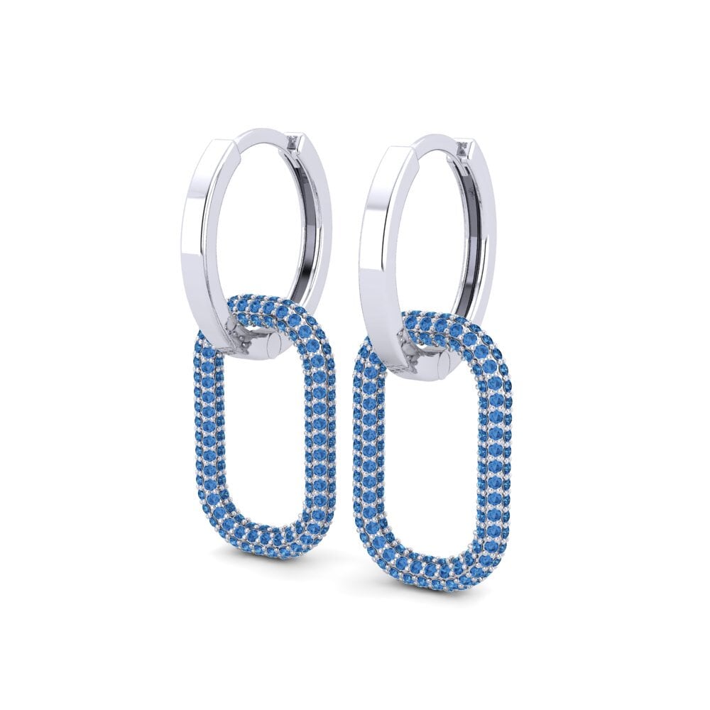 Dark Blue Zirconia Women's Earring Kaminas