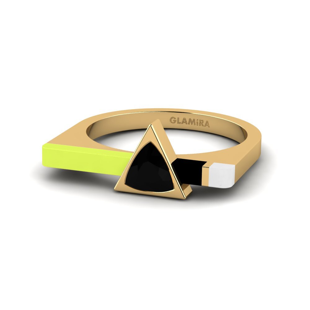 Schwarzer Diamant Ring Kaptei
