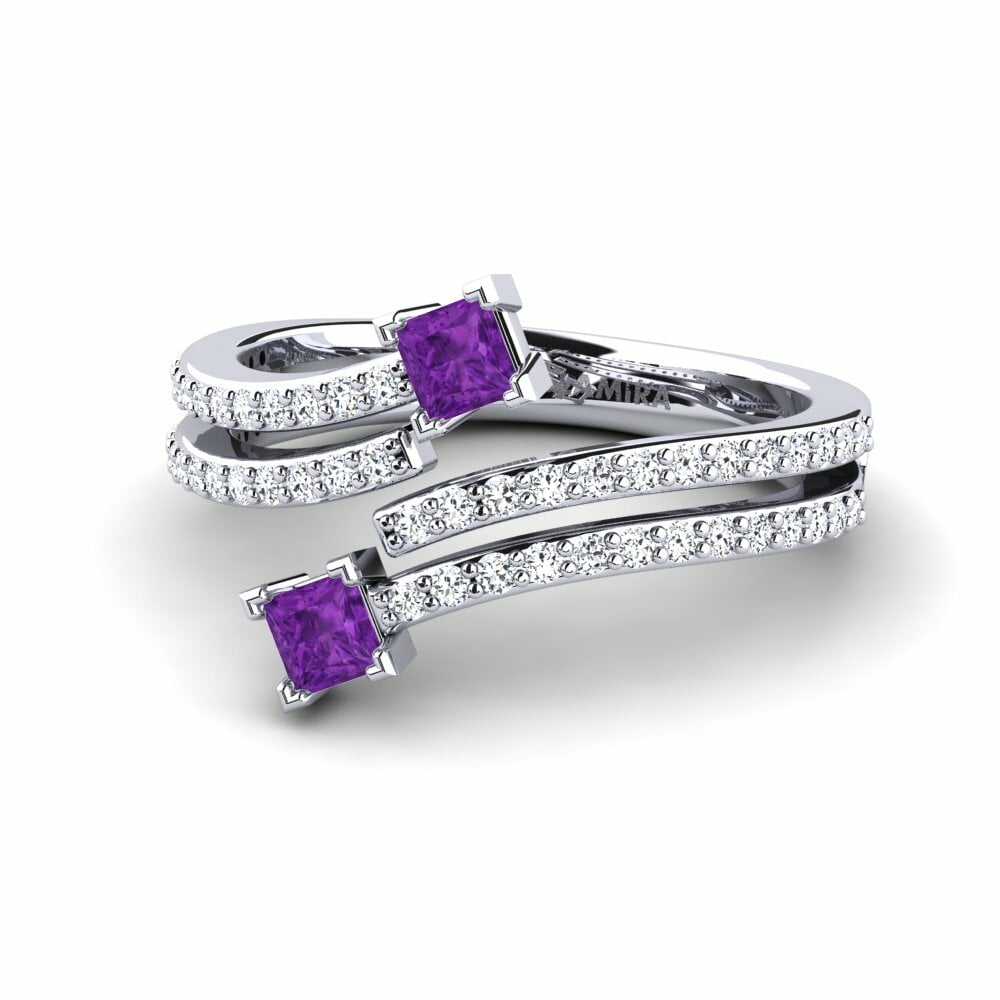 Améthyste Bague Karenia