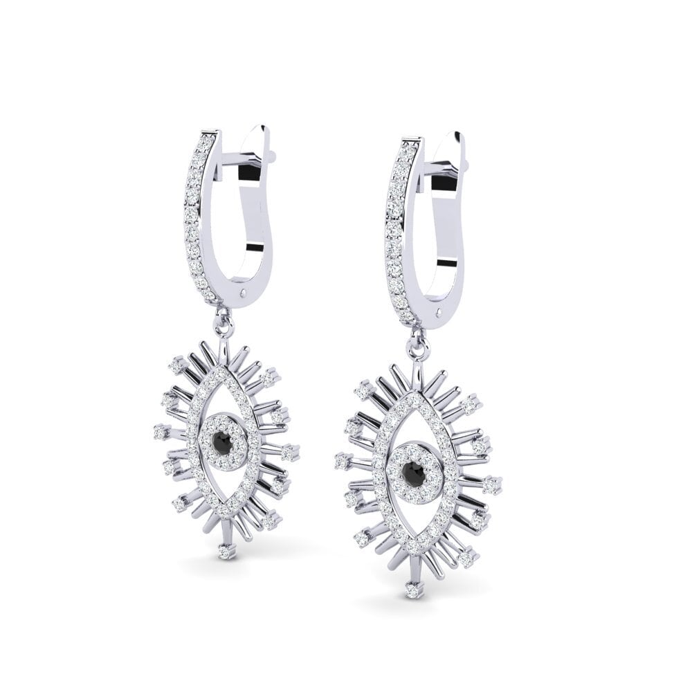 Black Sapphire Women's Earring Kas