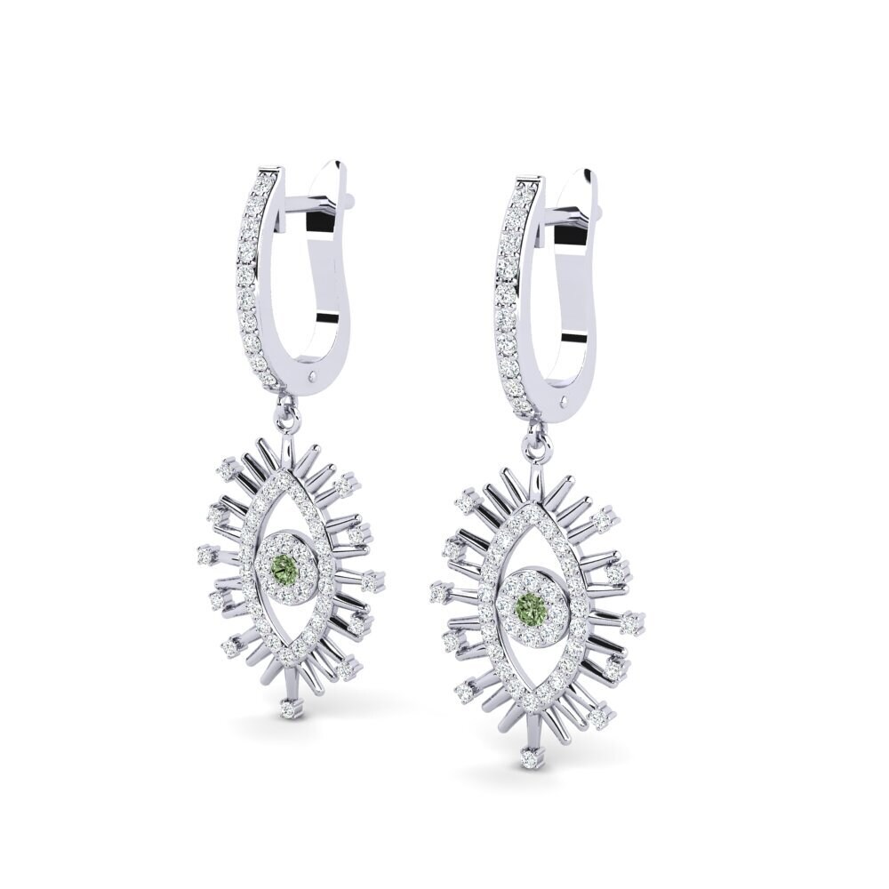 Green Diamond Women's Earring Kas