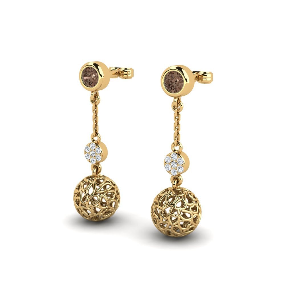 Smoky Quartz Women's Earring Kathern