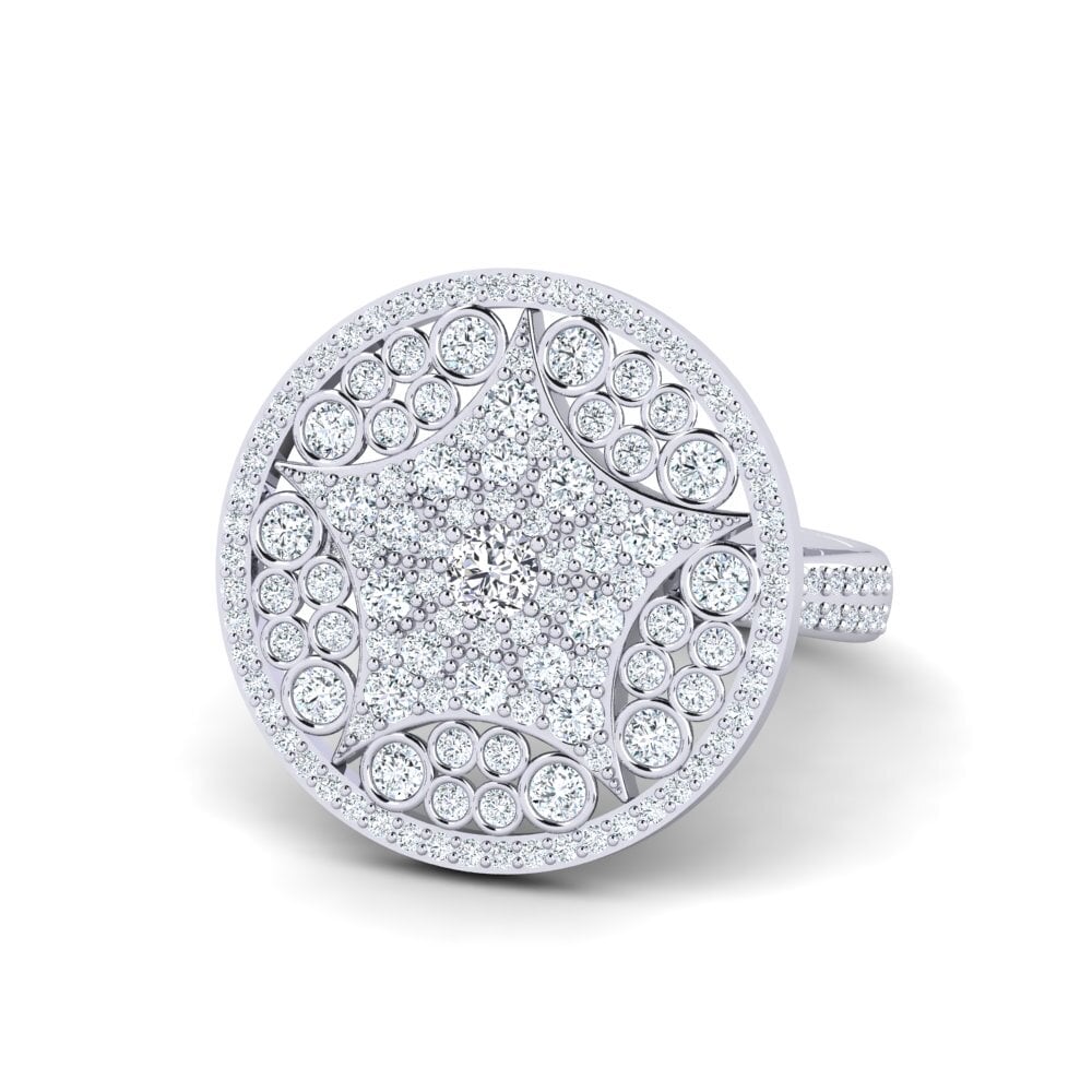 Diamante cultivado en laboratorio Anillo Kathreftis