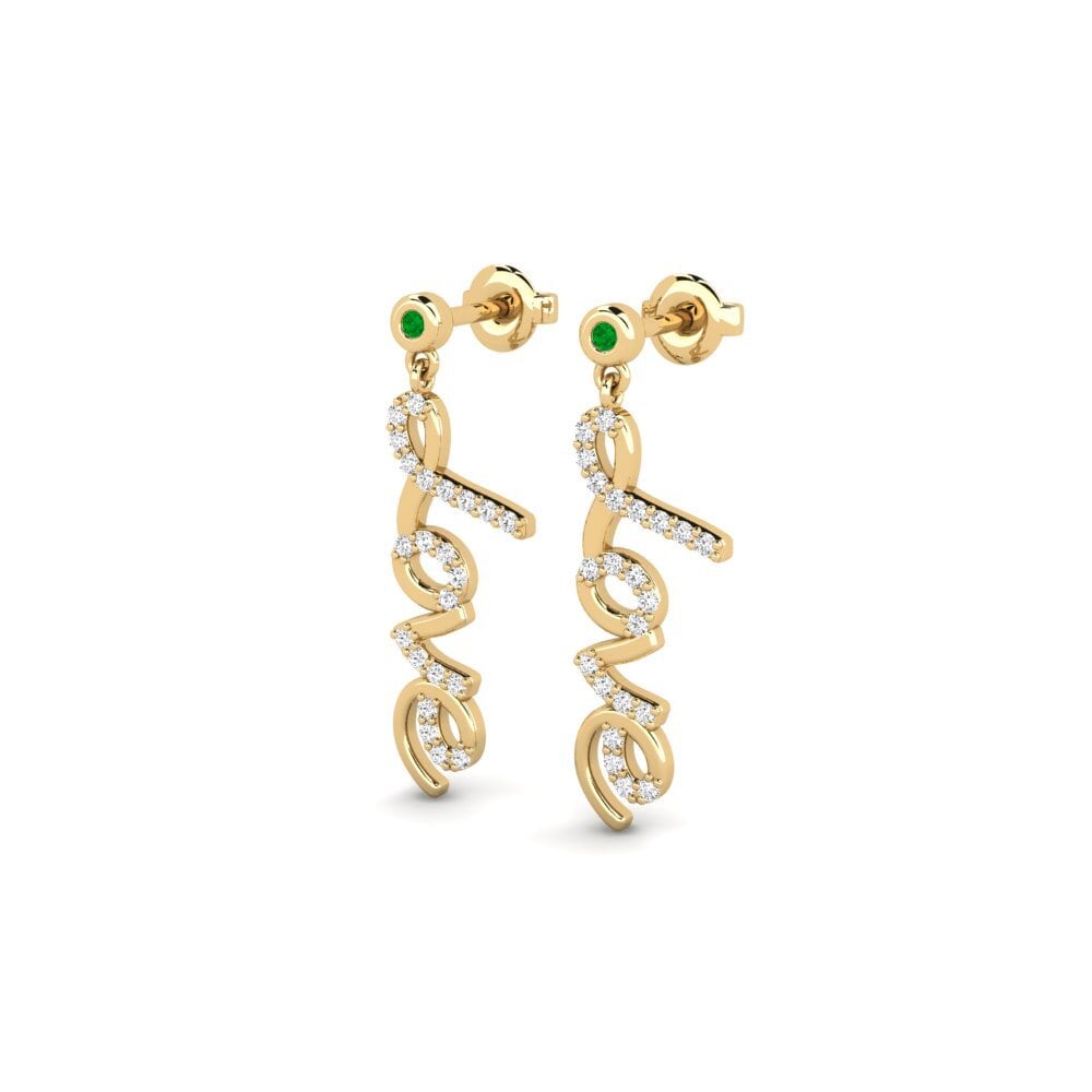 Emerald Women's Earring Kazhukan