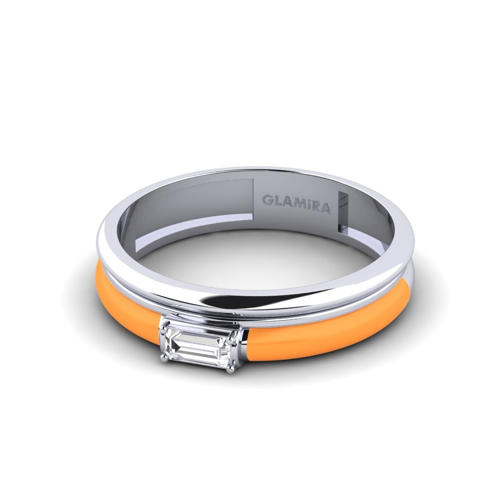 Weiß-Silber Ring Kefalonia