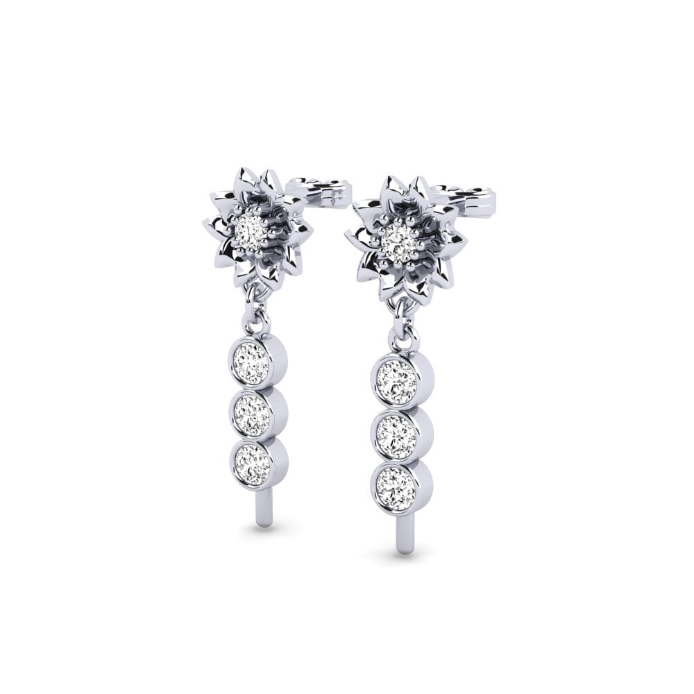 Đá Moissanite Bông tai nữ Kerzy