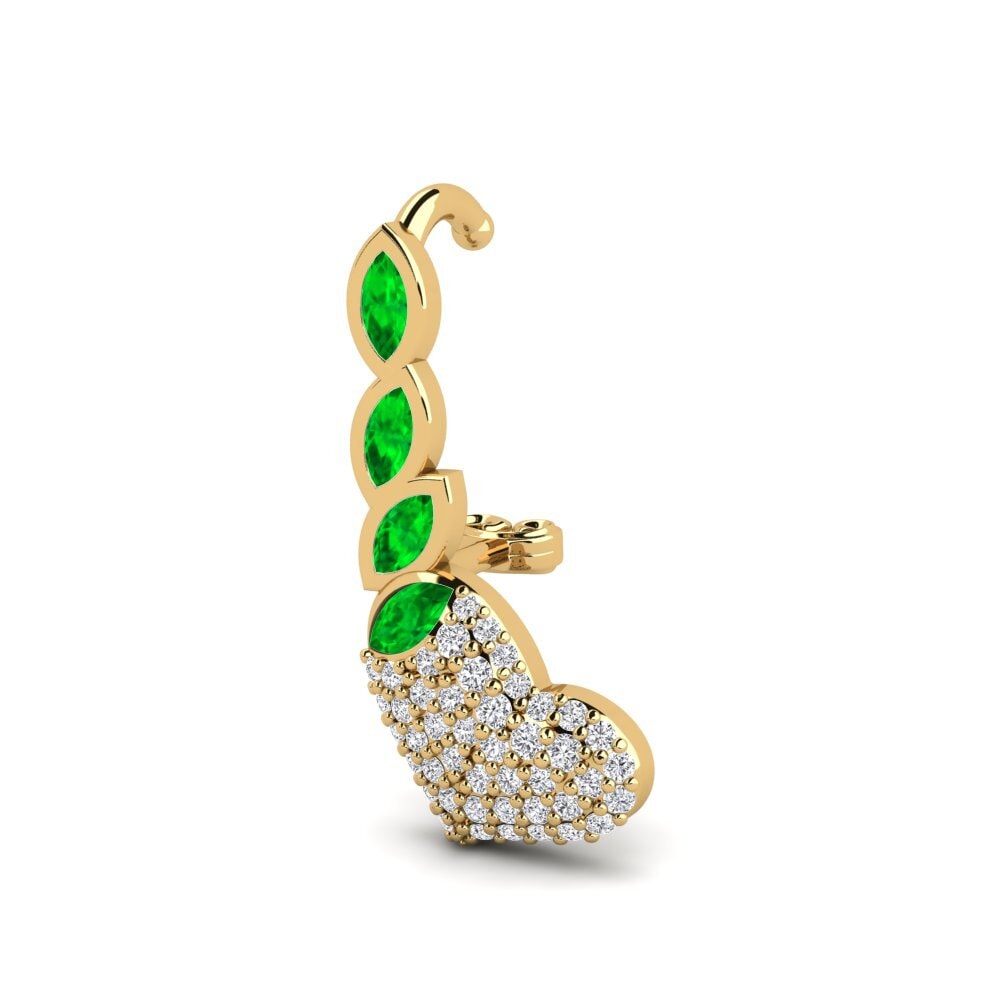 Emerald Women's Earring Khusel
