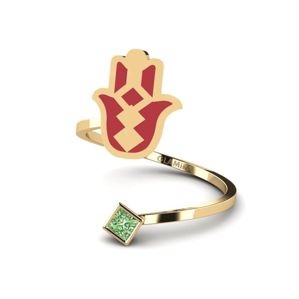 Green Diamond Ring Khusela