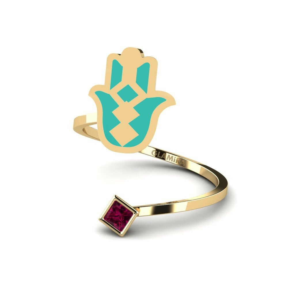 Grenat de Rhodolite Bague Khusela