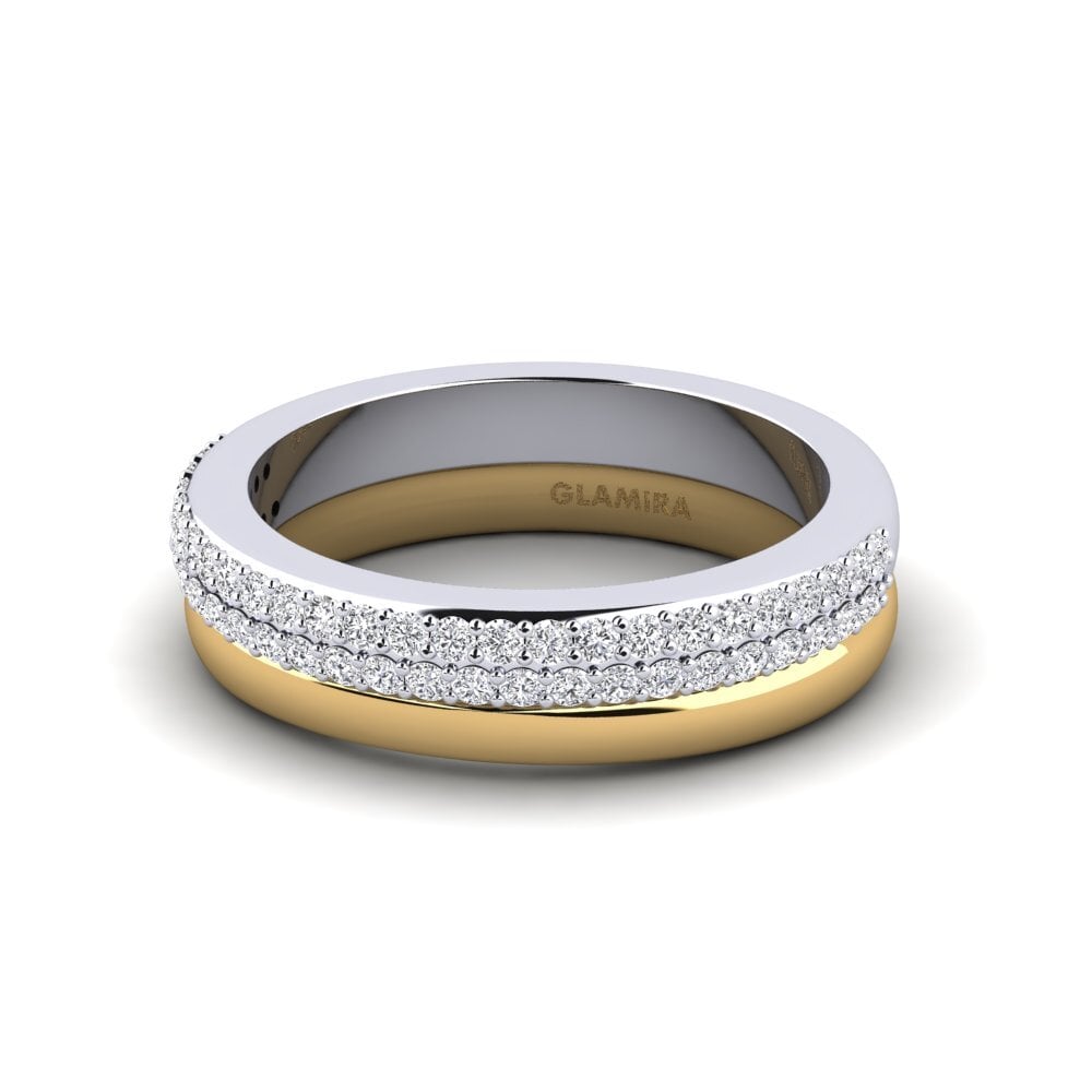 Diamante Produzido em Laboratório SYLVIE Anel Kijany