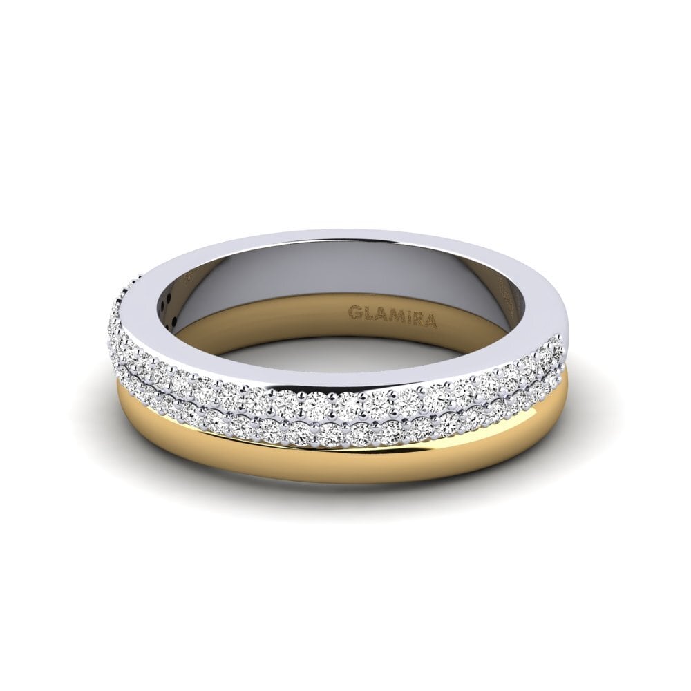 Moissanite SYLVIE Anel Kijany