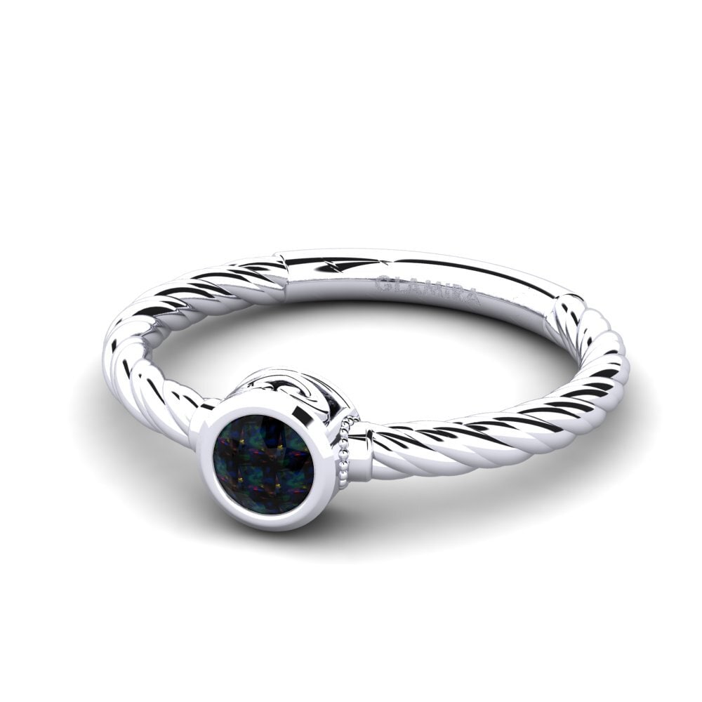Opalo Negro Anillo de Mujer Kilby