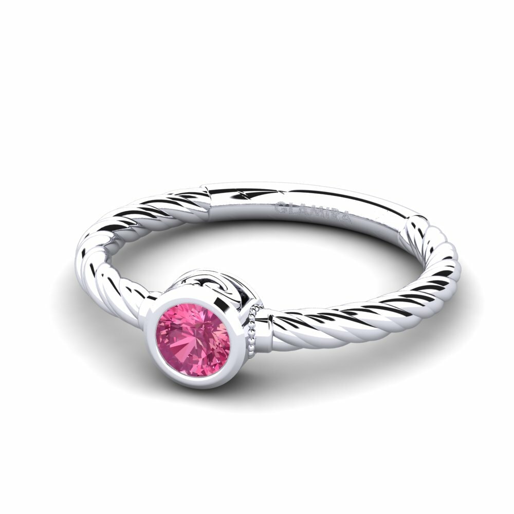 Turmalina rosa Anillo de Mujer Kilby