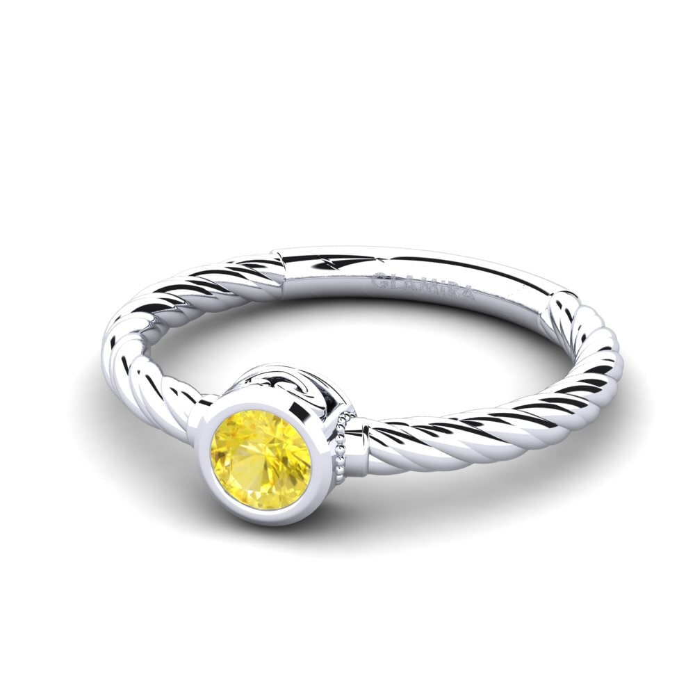 Yellow Sapphire Women's Ring Kilby