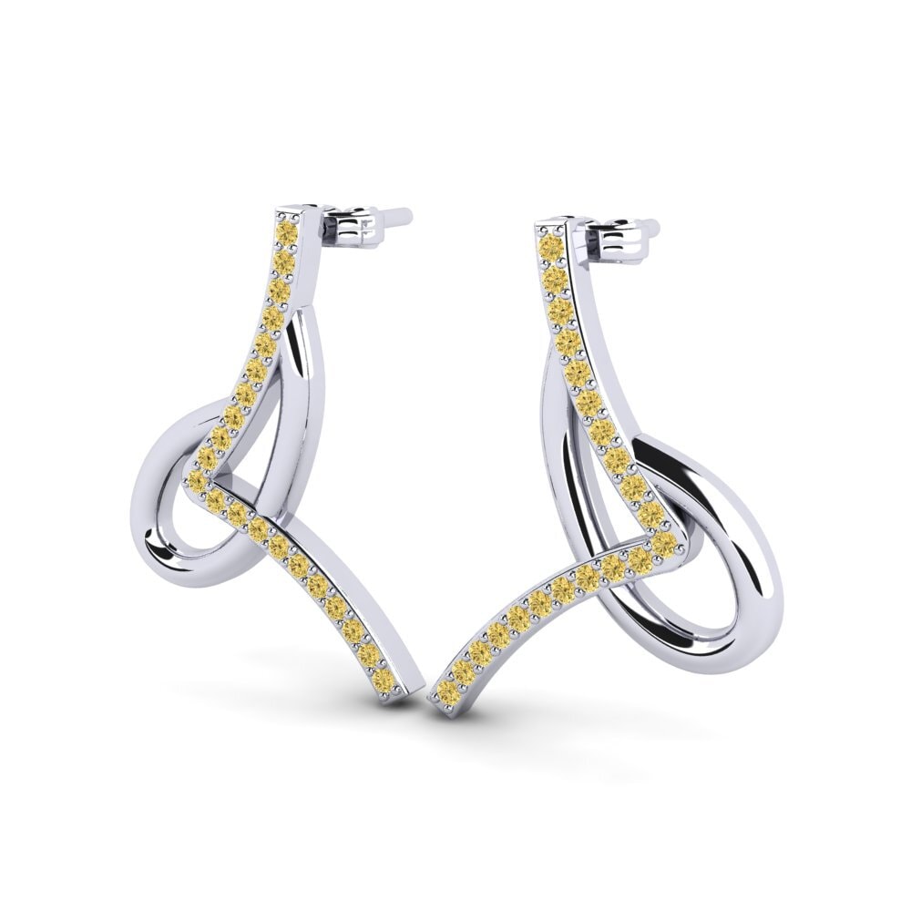 Yellow Diamond Women's Earring Kimberley