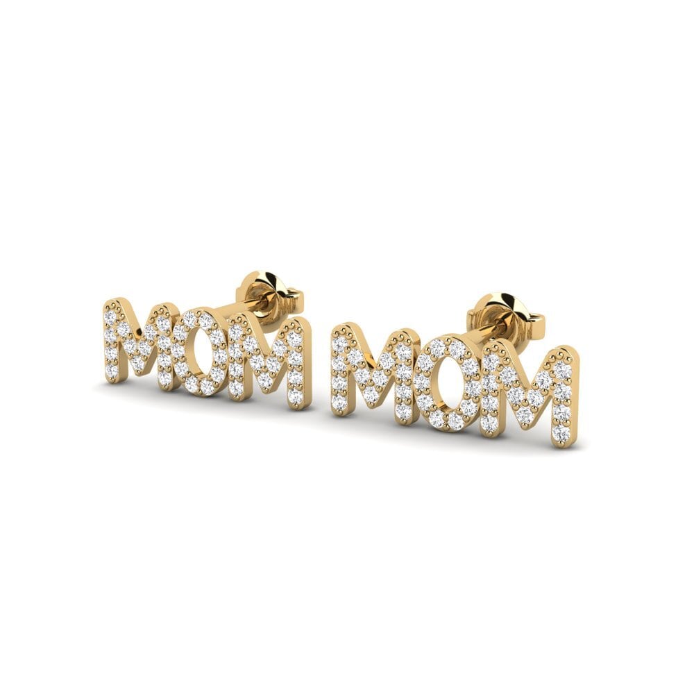 White sapphire Women's Earring Kimpal