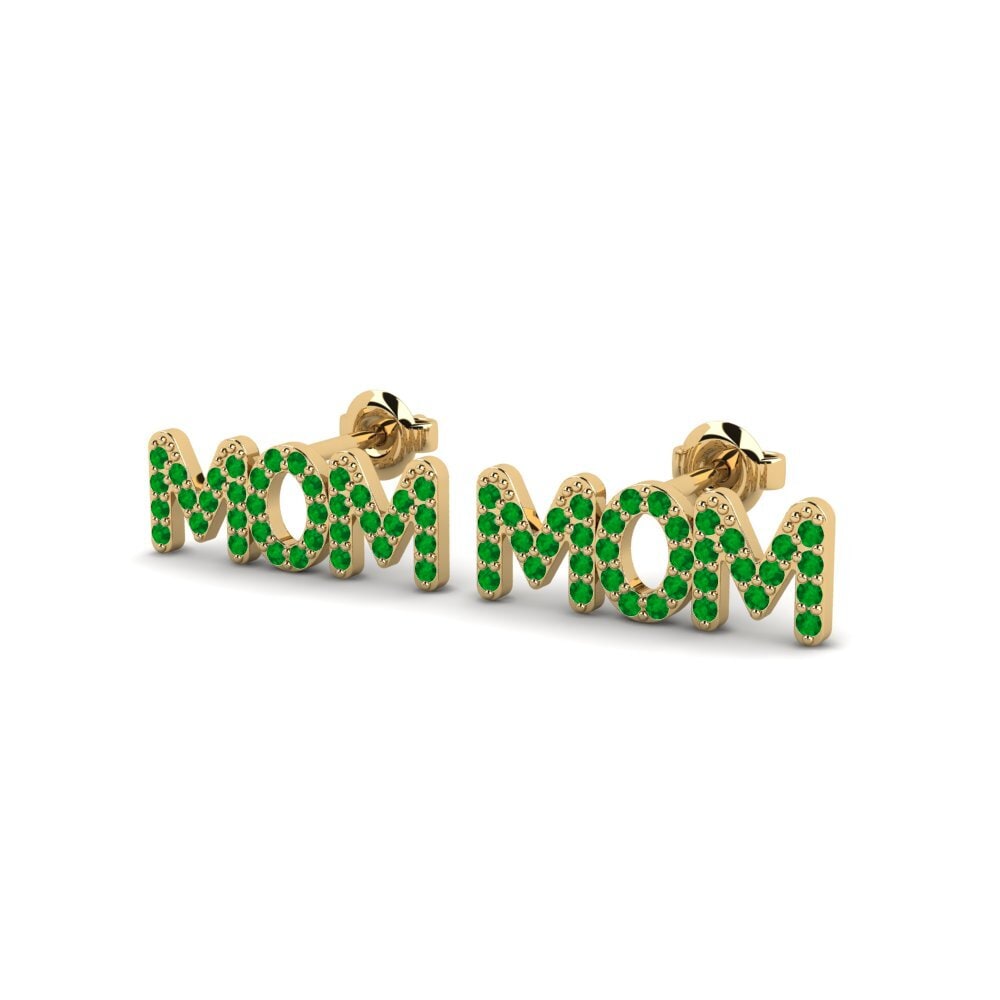 Emerald Women's Earring Kimpal