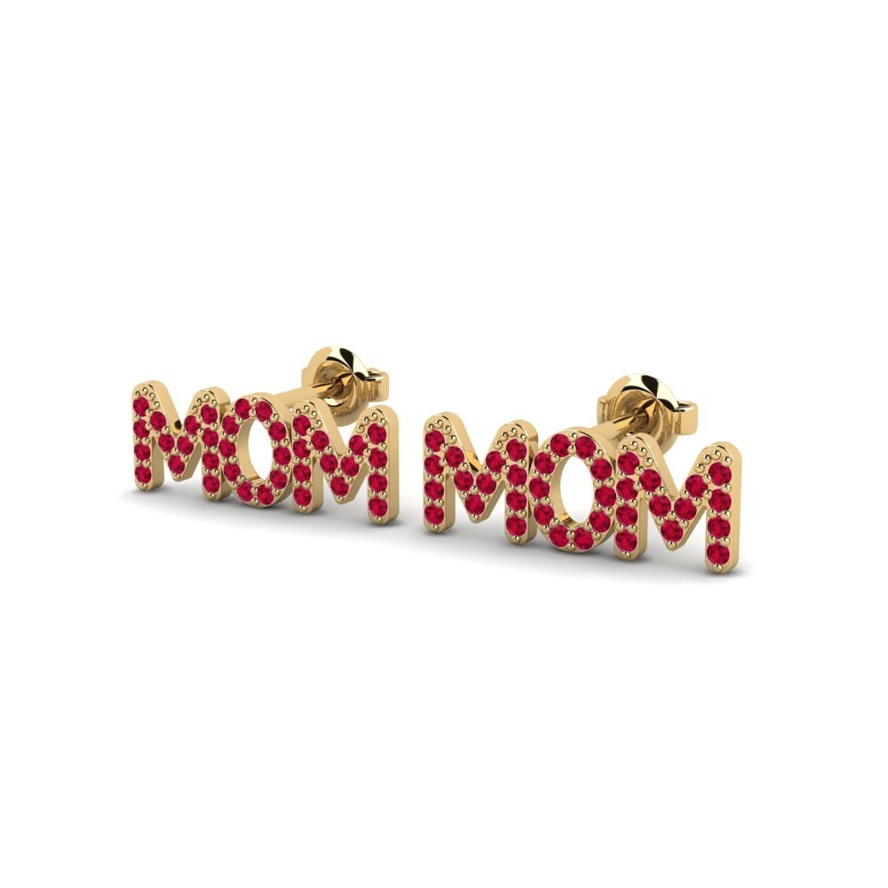 Ruby Women's Earring Kimpal