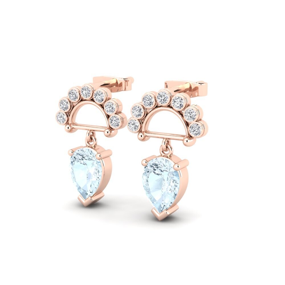 Aquamarine Women's Earring Kiner