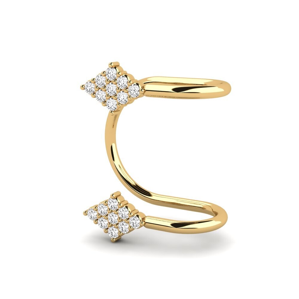 Đá Moissanite Bông tai nữ Kingsley