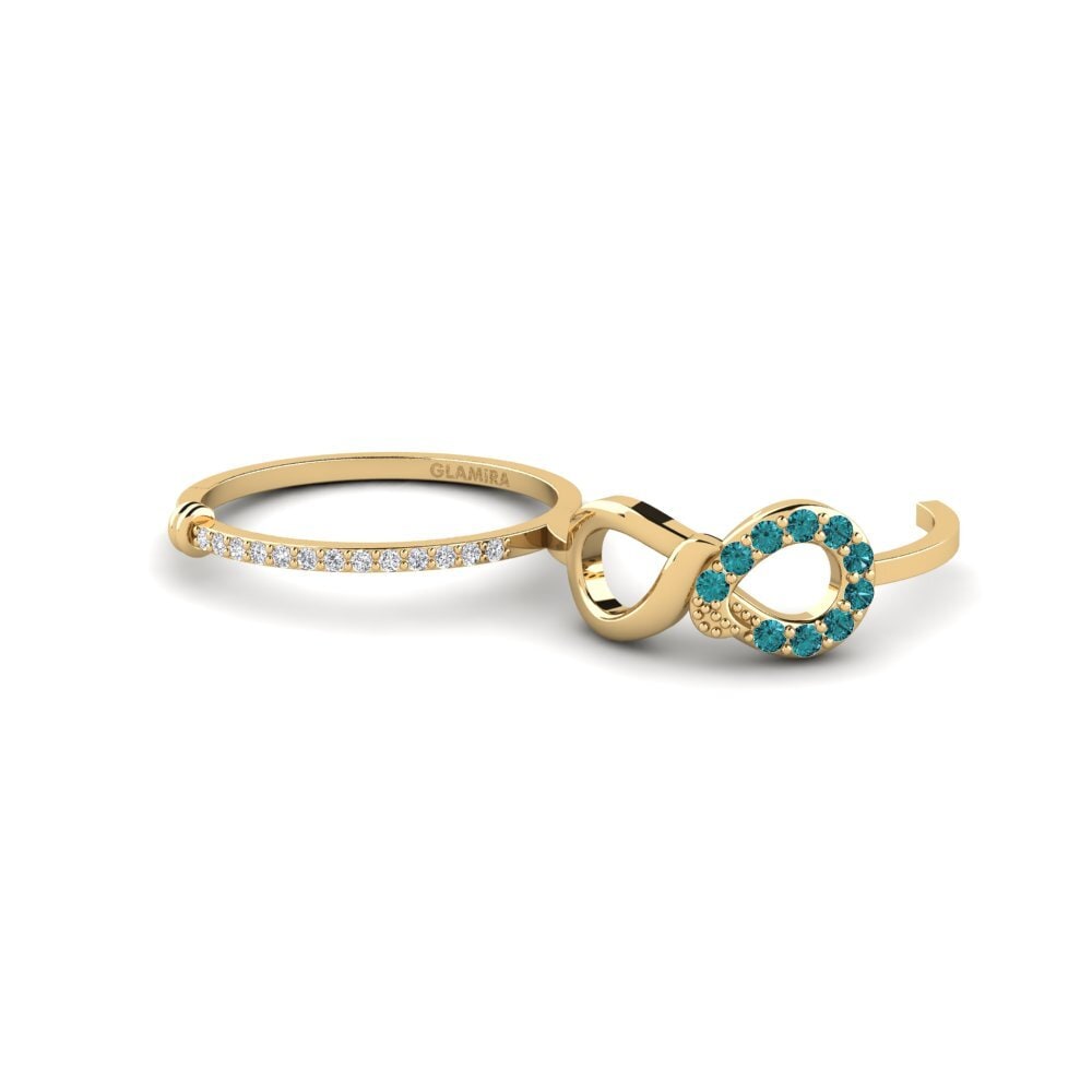 Blauer Diamant Ring Kirg