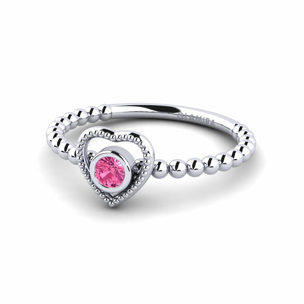 Anillo Kiruna Turmalina rosa