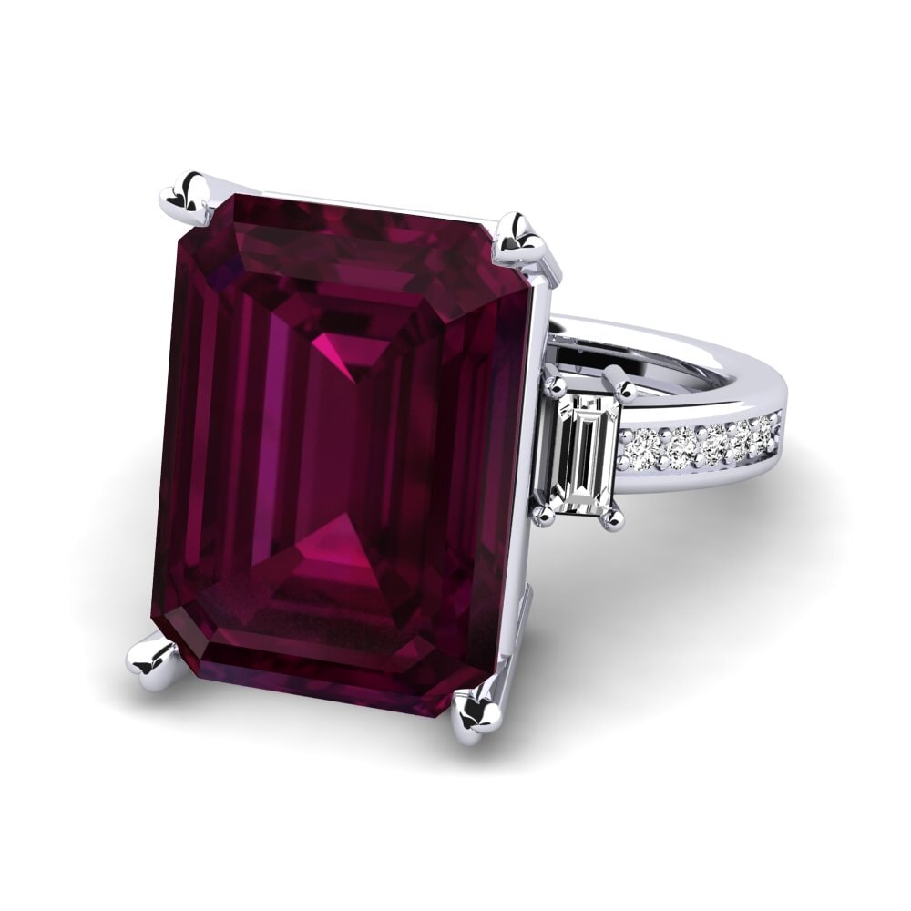 Rhodolite Garnet Ring Kitty