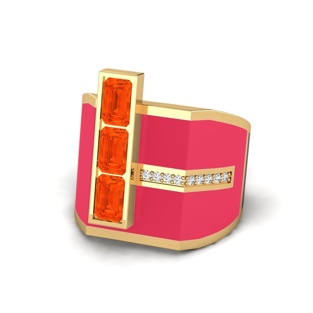 Feueropal Ring Kjerlighet