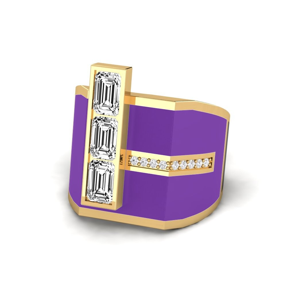 Moissanit Ring Kjerlighet