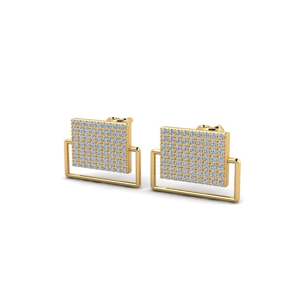 18ct Yellow Gold Women's Earring Klaos