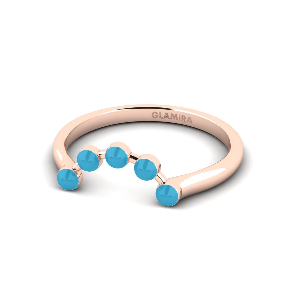 14ct Rose Gold Ring Koffer B