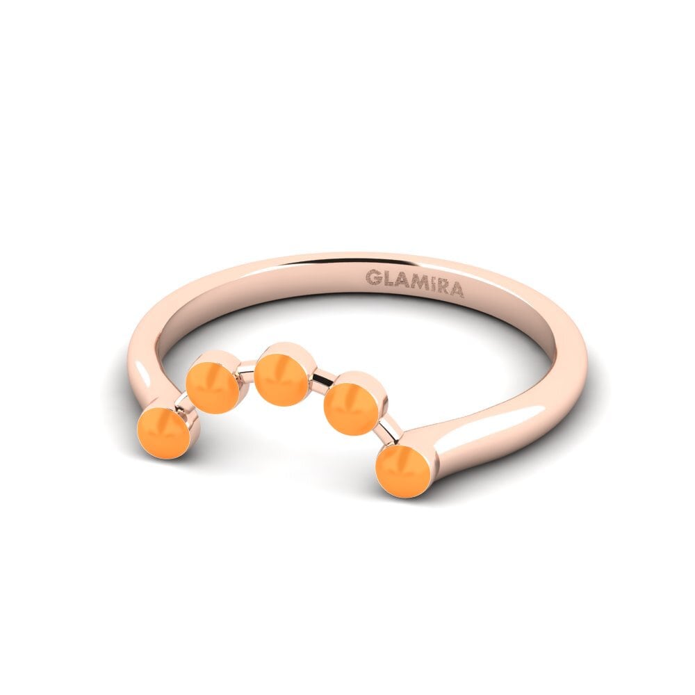 Rotgold 375 Ring Koffer B