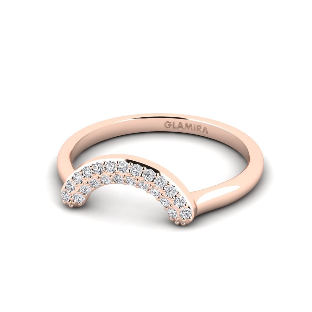 14k Rose Gold Ring Koffer C