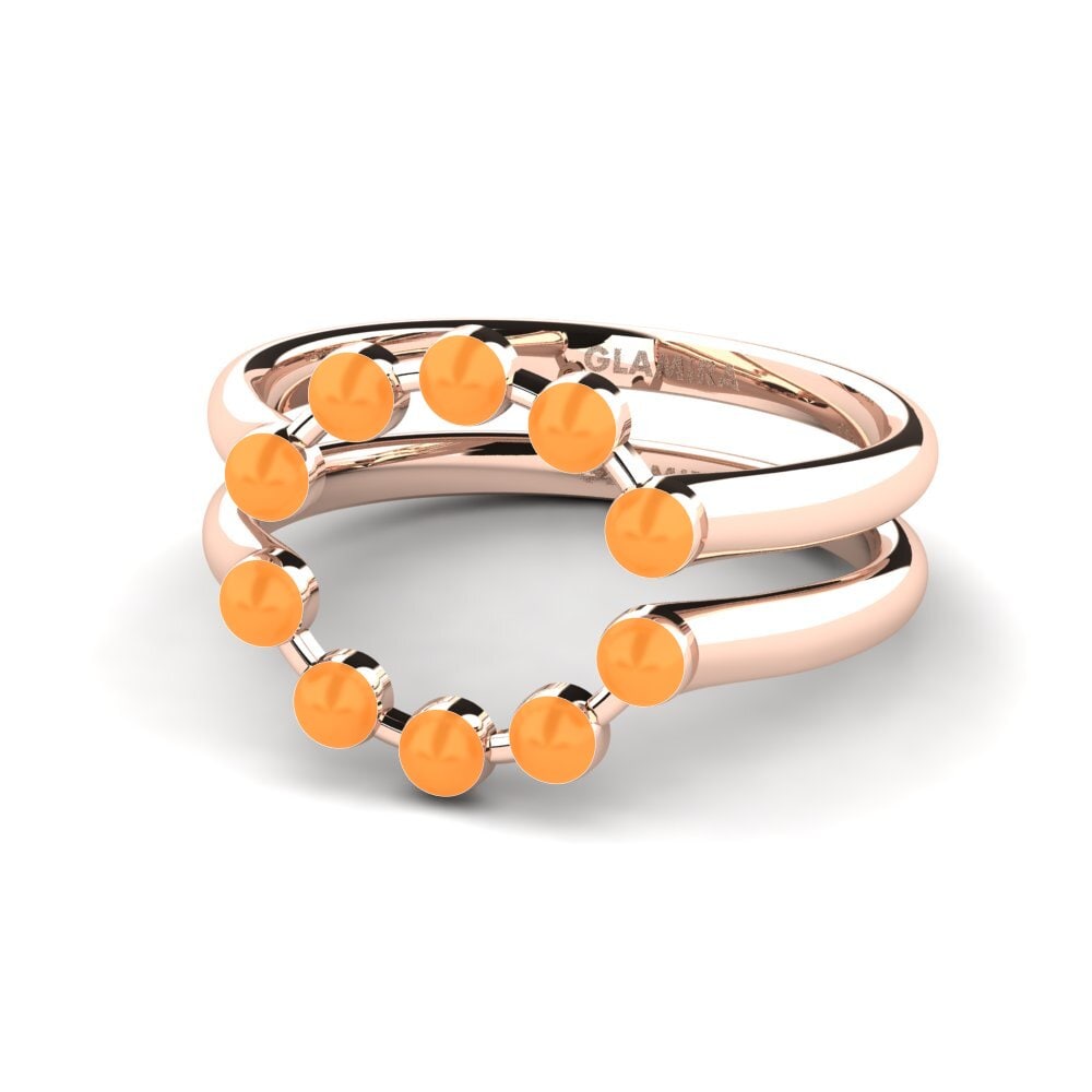 Rotgold 375 Ring Koffer D
