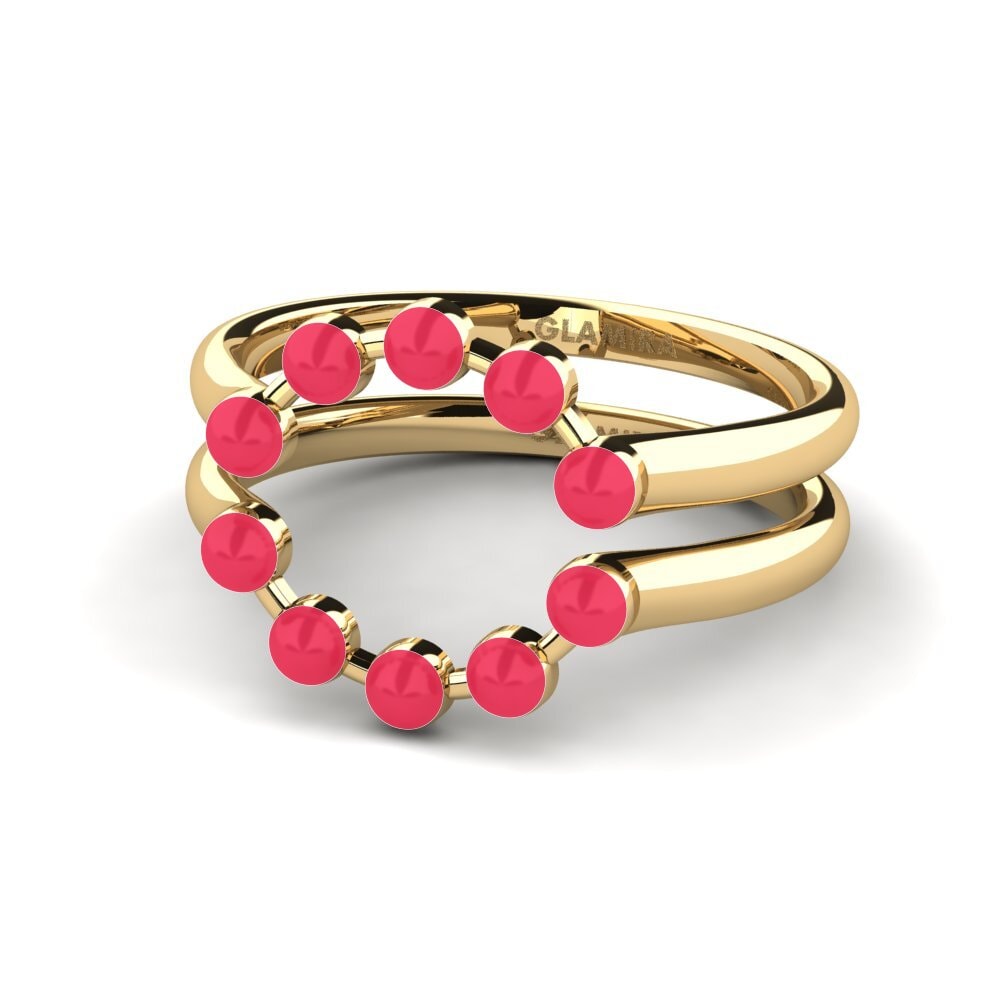 18ct Yellow Gold Ring Koffer D