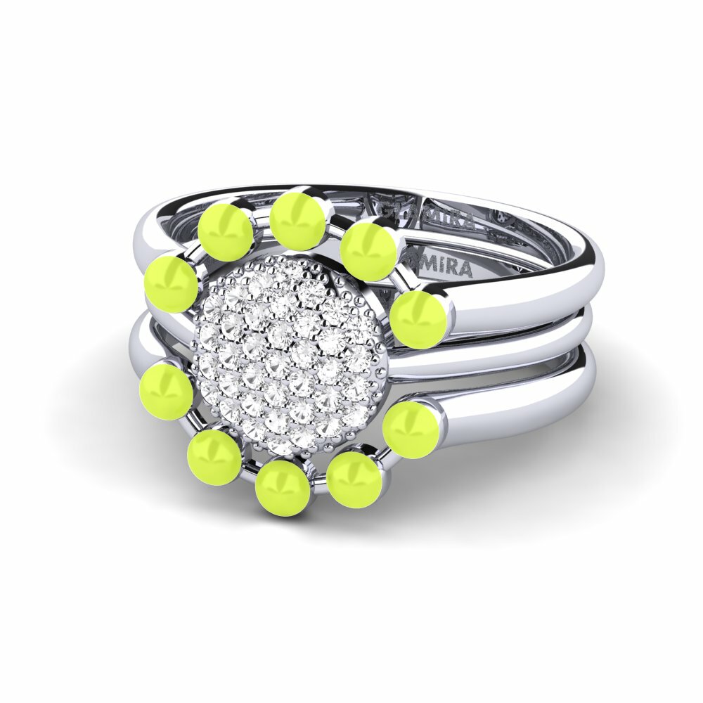 Bagues de fiançailles Stackable