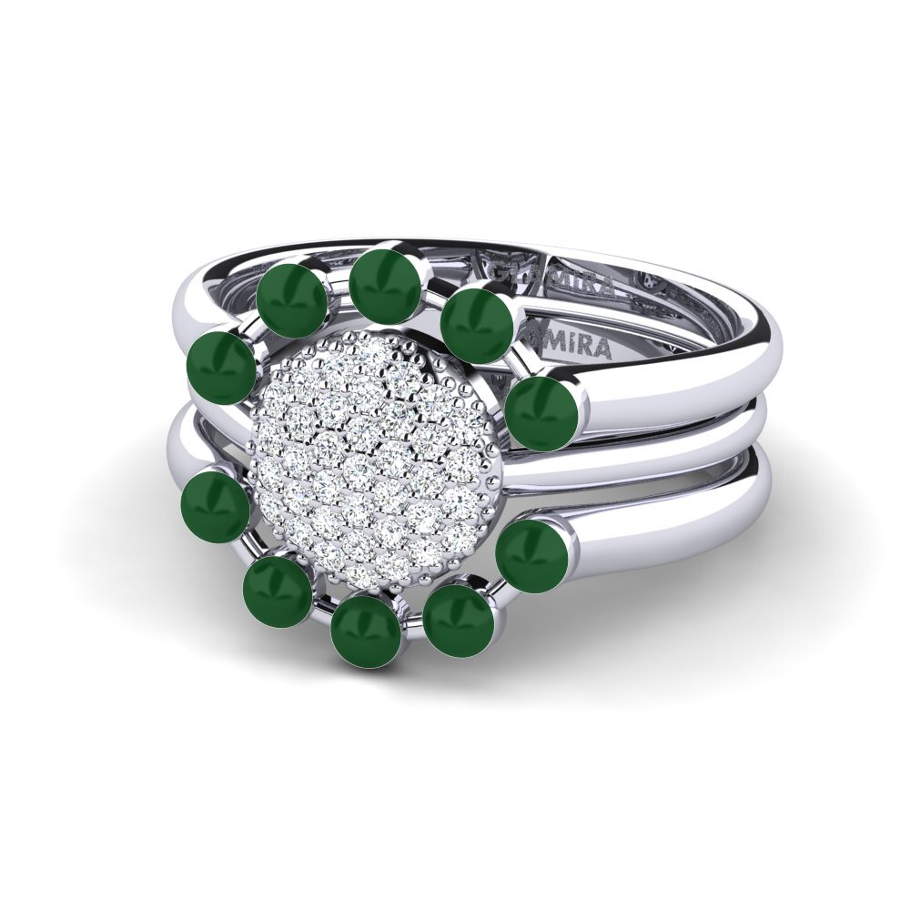 Zirconia Stackable Ring Koffer F
