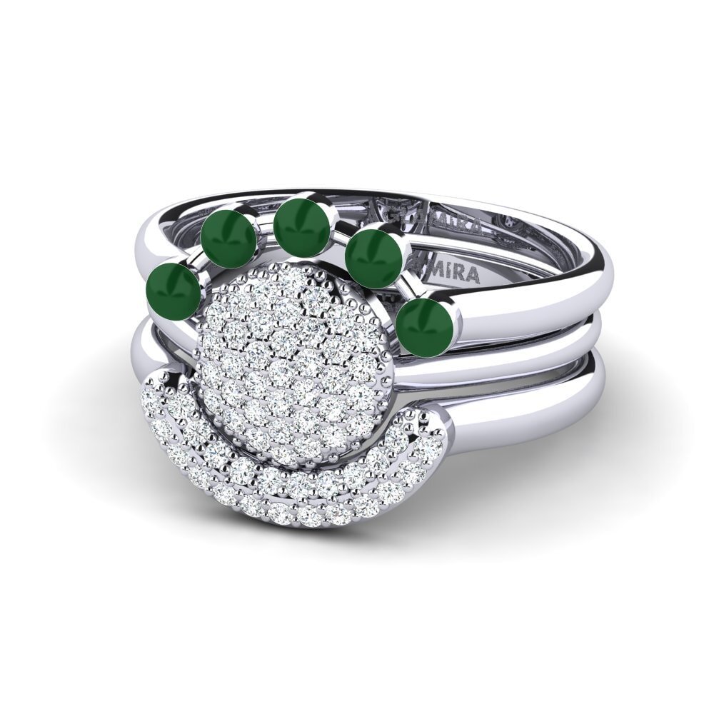 Zirconia Stackable Ring Koffer G