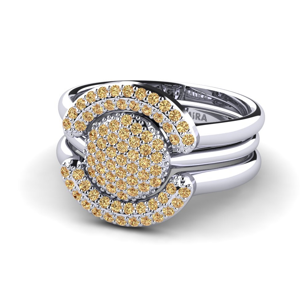 Brown Diamond Ring Koffer H
