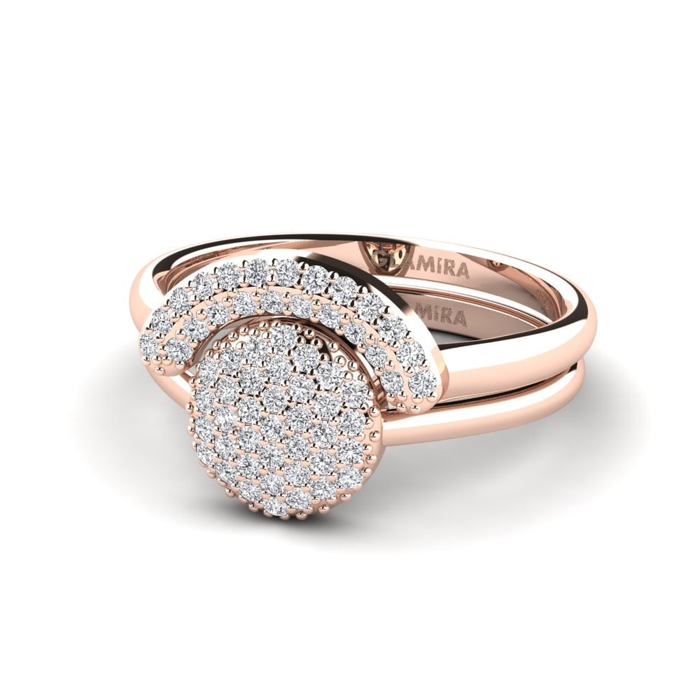 14k Rose Gold Ring Koffer I