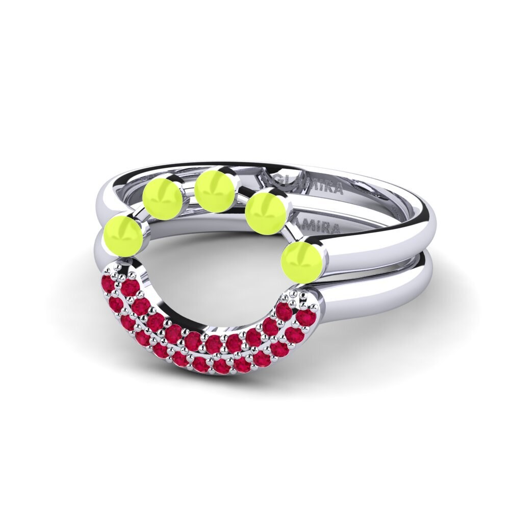 Ruby Stackable Ring Koffer J