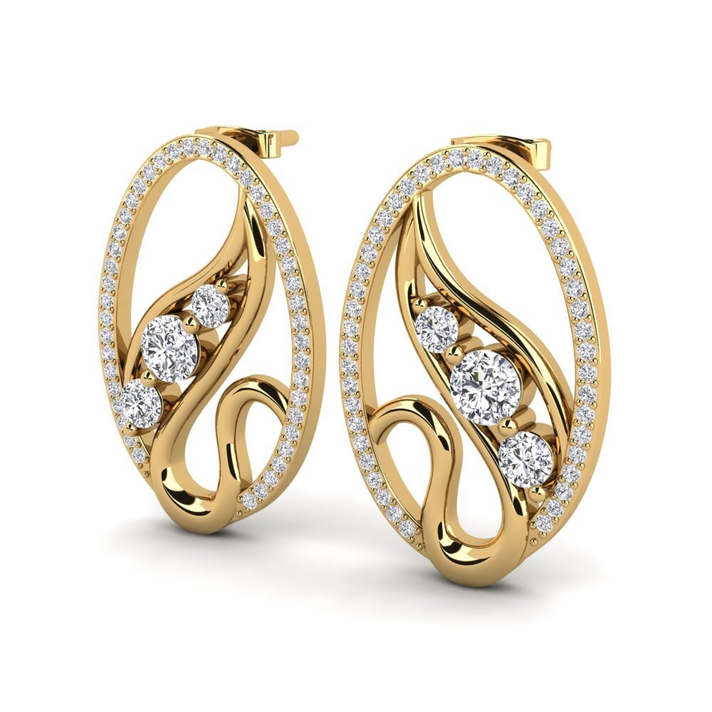 Lab Grown Diamond Women's Earring Konkana