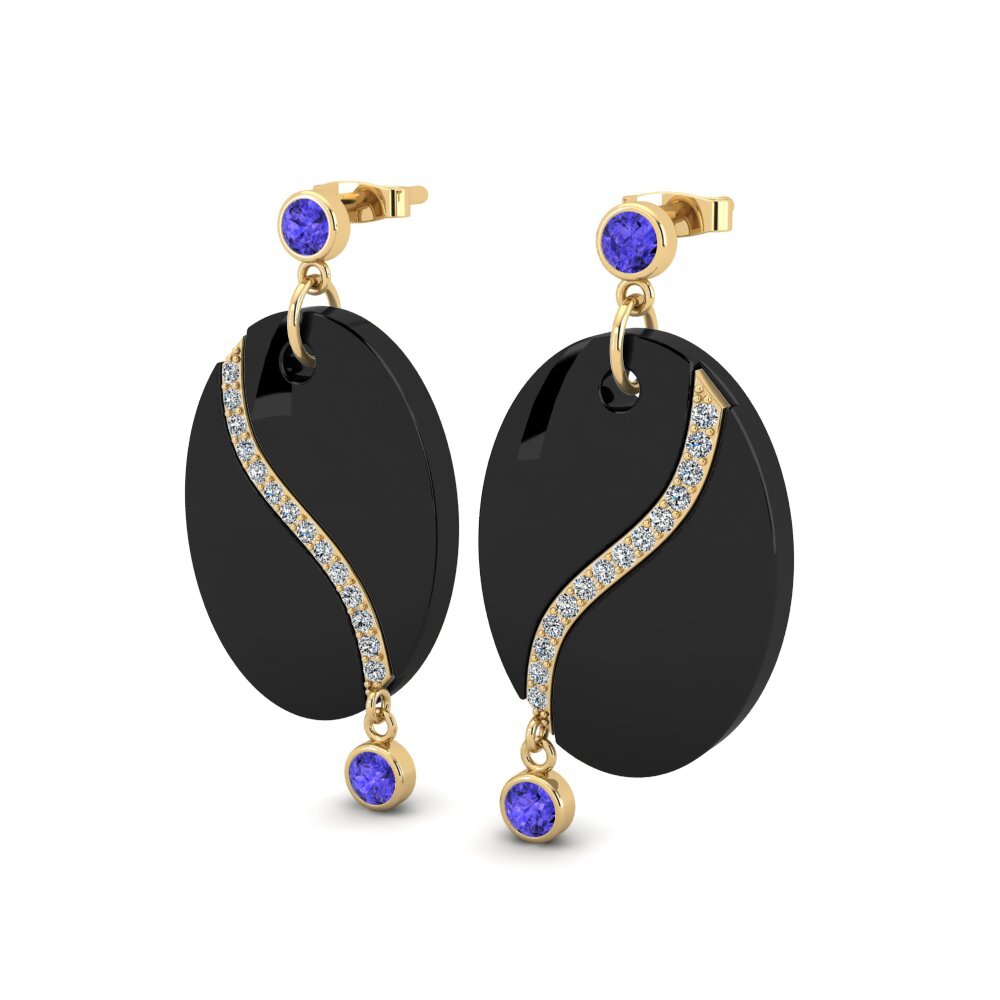 Tanzanite Women's Earring Konopka