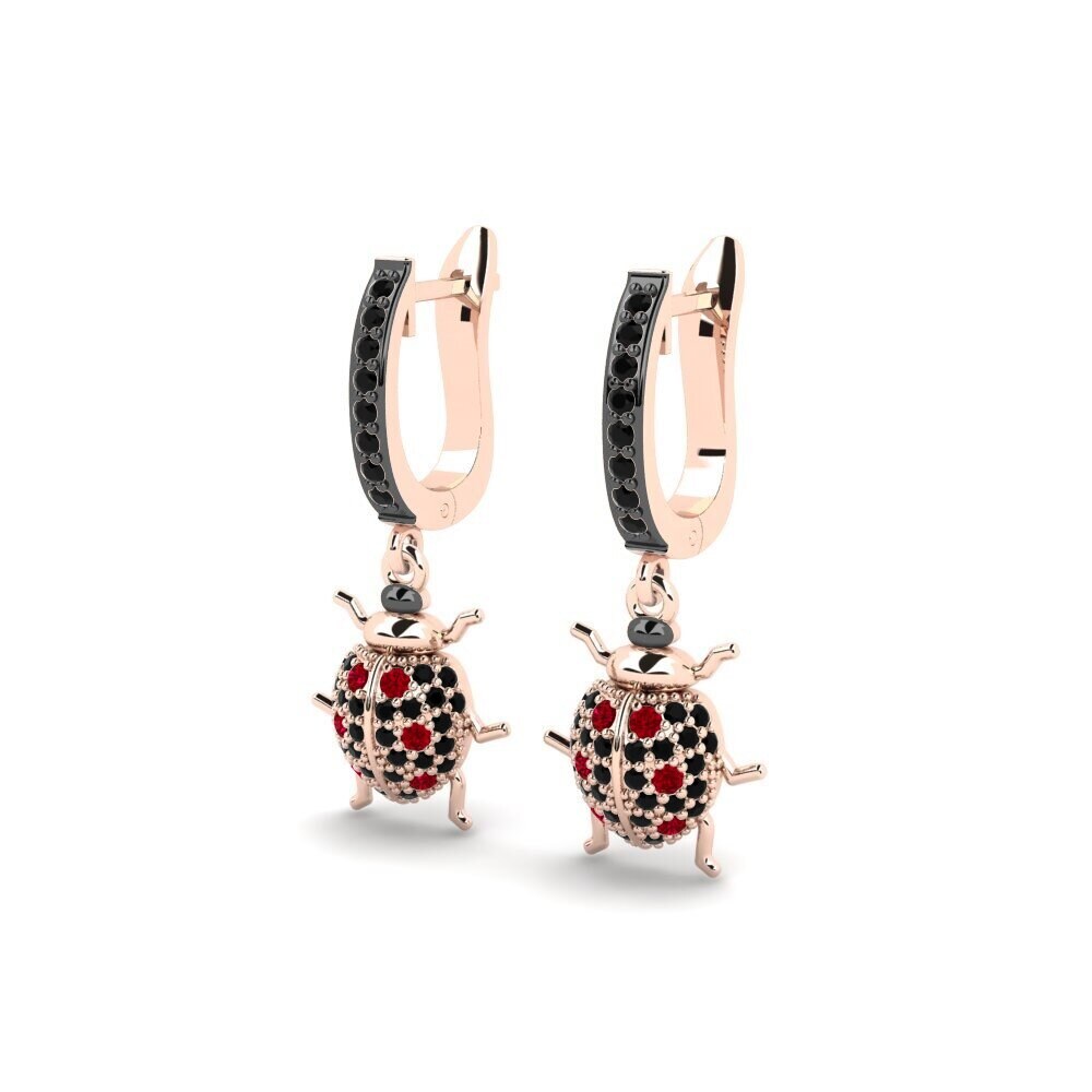 ruby-zirconia Women's ต่างหู Korabde