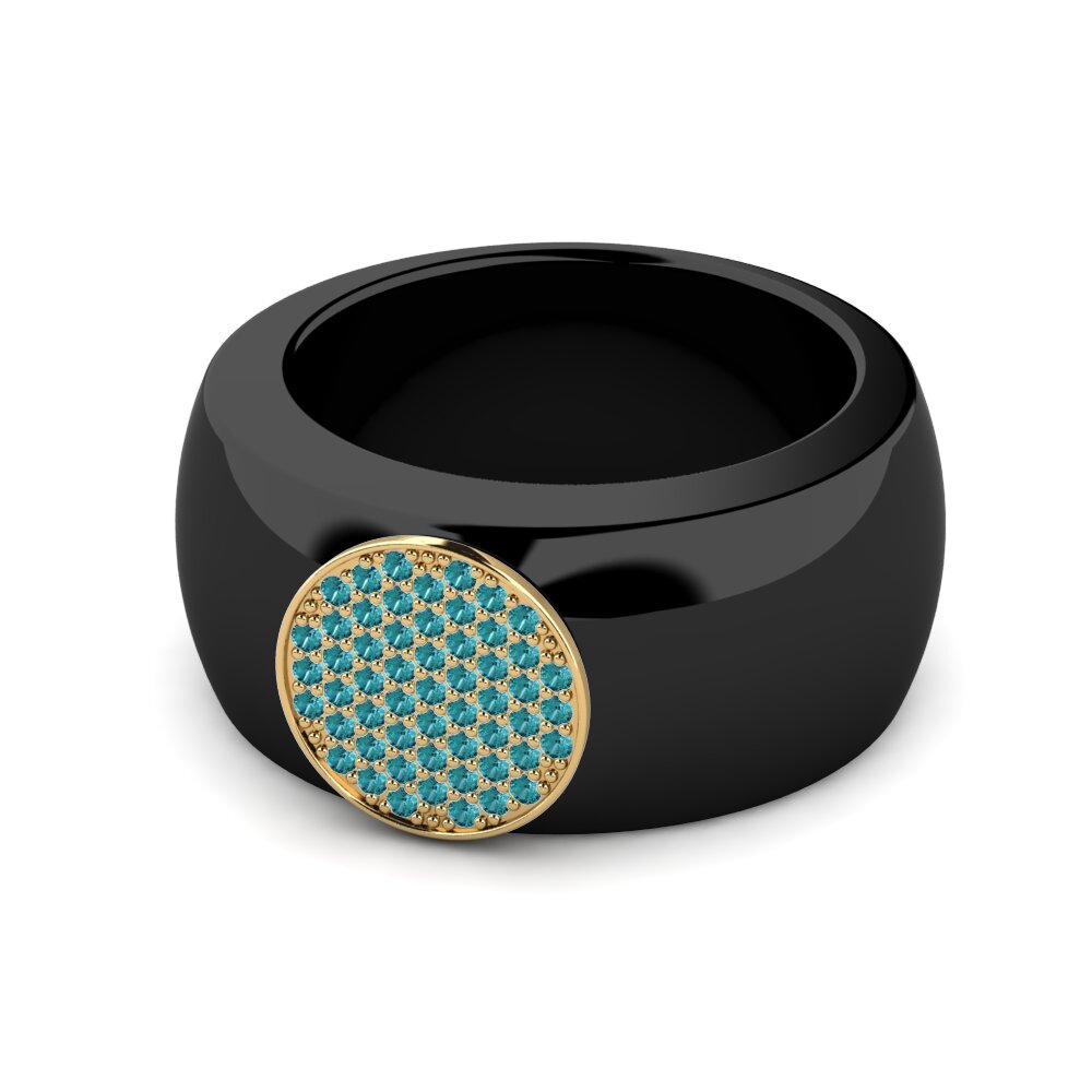 Blauer Diamant Ring Korita