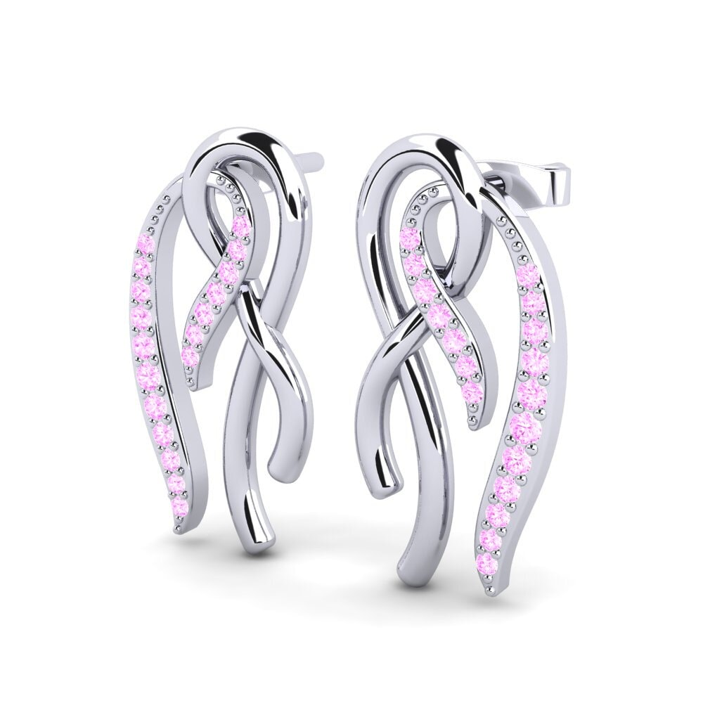 Pink Sapphire Women's Earring Koushi