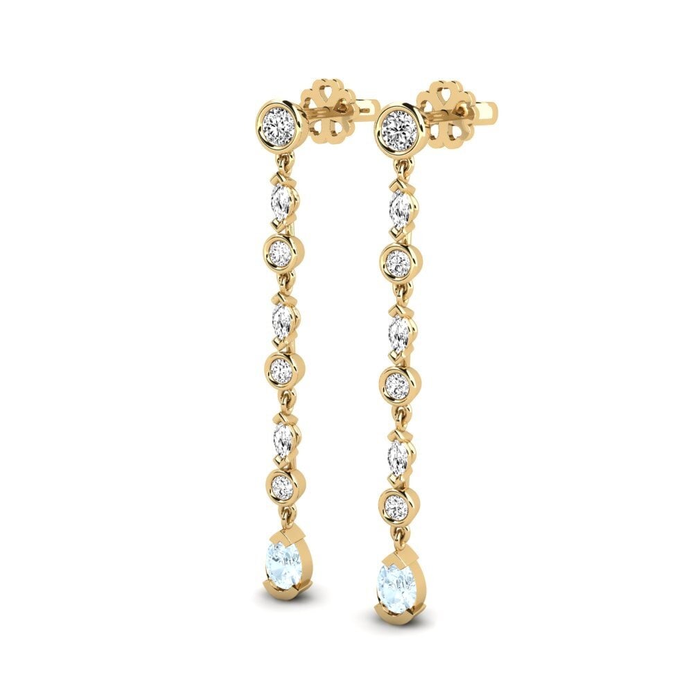 Aquamarine SYLVIE Earring Kreise