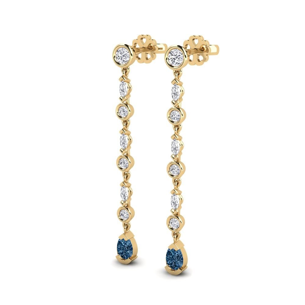 Blue Diamond SYLVIE Earring Kreise
