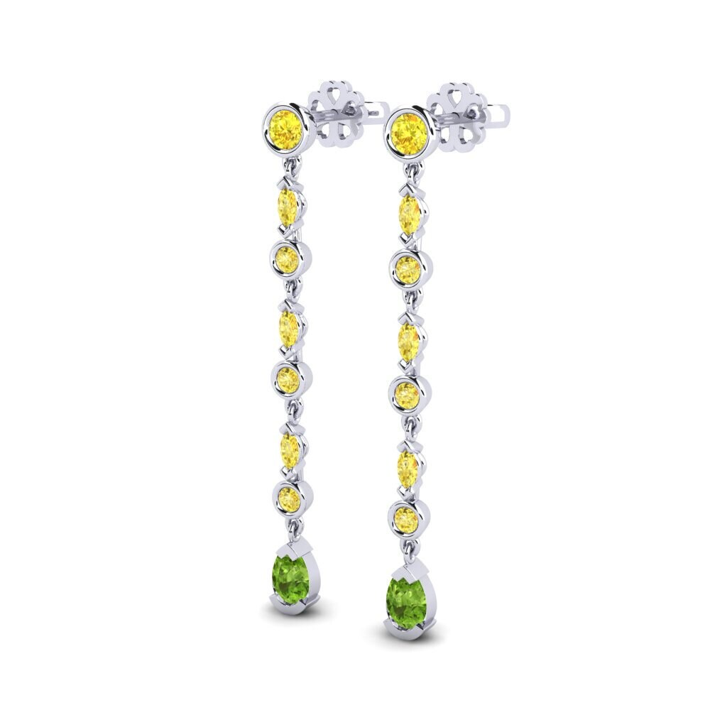 Peridot SYLVIE Earring Kreise
