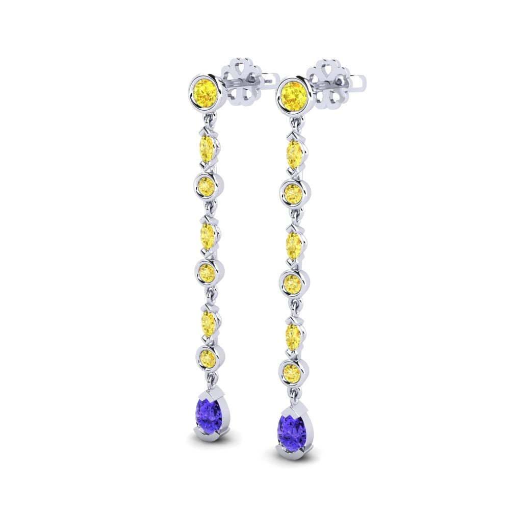 Tanzanite SYLVIE Earring Kreise